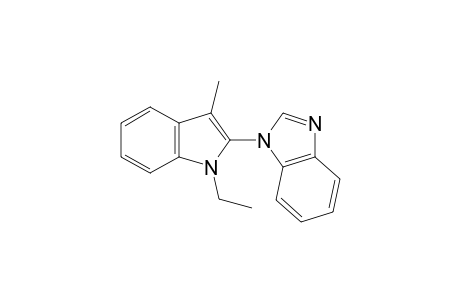 1-(1-Ethyl-3-methyl-1H-indol-2-yl)-1H-benzo[d]imidazol