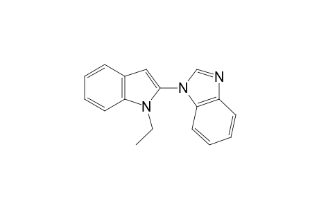 1-(1-Ethyl-1H-indol-2-yl)-1H-benzo[d]imidazole