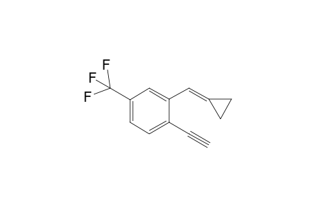 2-(cyclopropylidenemethyl)-1-ethynyl-4-(trifluoromethyl)benzene