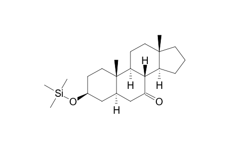 5.ALPHA.-ANDROSTAN-3.BETA.-OL-7-ONE-TRIMETHYLSILYL ETHER