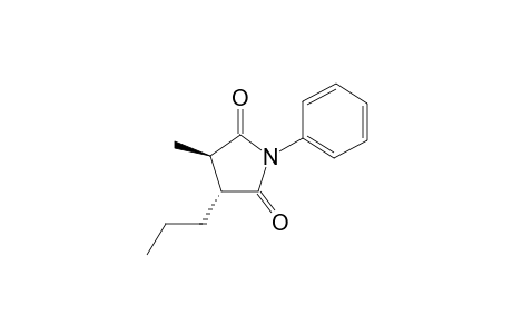 trans-2-Methyl-3-propyl-N-phenyl-succinimide