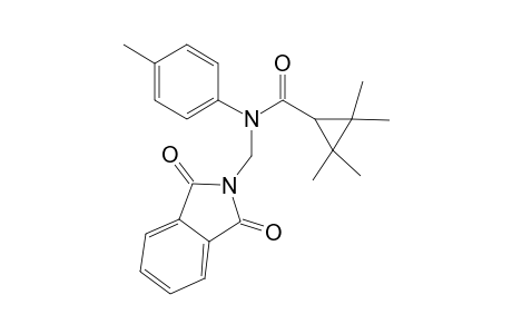 Cyclopropanecarboxamide, 2,2,3,3-tetramethyl-N-(1,3-dihydro-1,3-dioxo-2H-isoindol-2ylmethyl)-N-(4-methylphenyl)-