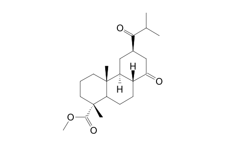 METHYL-(1R-(1-ALPHA,4A-BETA,6-BETA,8A-BETA,10A-ALPHA))-1,4A-DIMETHYL-6-(2-METHYL-1-OXOPROPYL)-8-OXO-PERHYDRO-1-PHENANTHRENE-CARBOXYLATE