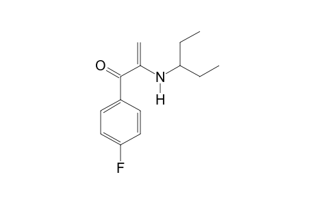 1-(4-Fluorophenyl)-2-(3-pentylamino)prop-2-en-1-one