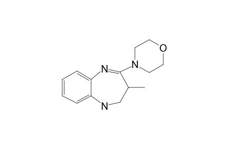 1H-Benzo[b]1,4-diazepine, 2,3-dihydro-3-methyl-4-(4-morpholyl)-