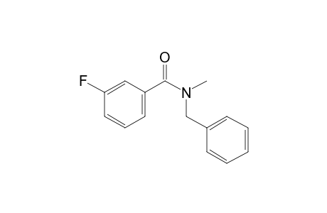 Benzamide, 3-fluoro-N-benzyl-N-methyl-