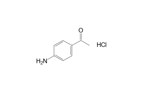 4'-aminoacetophenone, hydrochloride