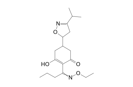 2-Cyclohexen-1-one, 5-[4,5-dihydro-3-(1-methylethyl)-5-isoxazolyl]-2-[1-(ethoxyimino)butyl]-3-hydroxy-