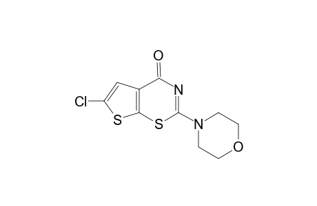 6-CHLORO-2-(MORPHOLIN-4-YL)-4H-THIENO-[3,2-E]-1,3-THIAZIN-4-ONE