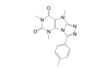 1,3,5-trimethyl-8-(4-methylphenyl)purino[8,9-c][1,2,4]triazole-2,4-dione