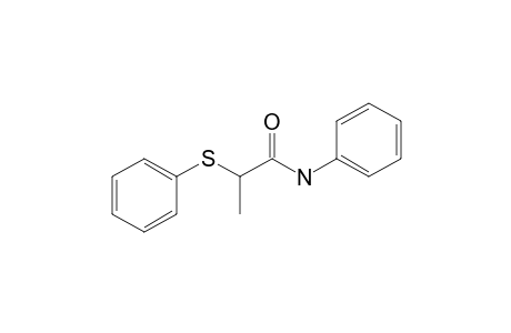 N-phenyl-2-(phenylsulfanyl)propanamide