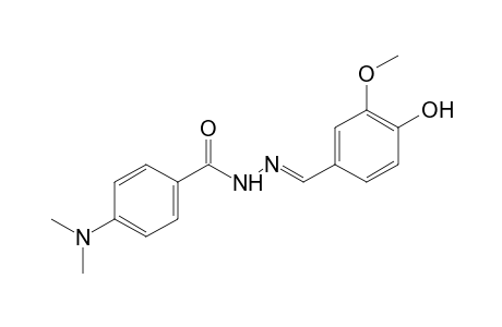 p-(dimethylamino)benzoic acid, vanillylidenehydrazide