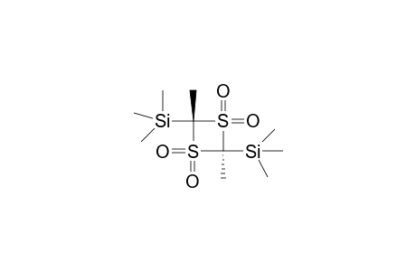 TRANS-2,4-DIMETHYL-2,4-BIS-(TRIMETHYLSILYL)-1,3-DITHIAN-1,1,3,3-TETROXIDE