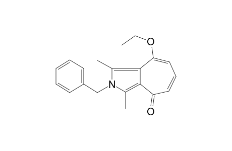 2-Benzyl-8-ethoxy-1,3-dimethyl-2H-cyclohepta[c]pyrrol-4-one