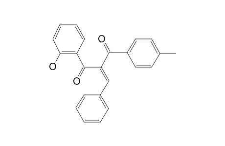 Propane-1,3-dione, 2-benzylidene-1-(2-hydroxyphenyl)-3-(p-tolyl)-