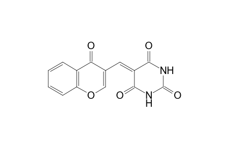 3-[(hexahydro-2,4,6-trioxo-5-pyrimidinylidene)methyl]chromone