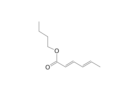 Sorbic acid, butyl ester