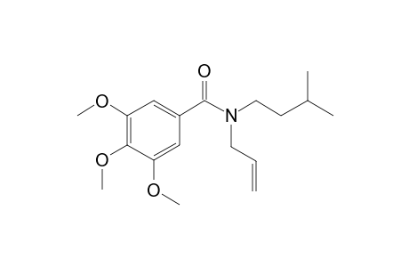 Benzamide, N-allyl-N-(3-methylbutyl)-3,4,5-trimethoxy-