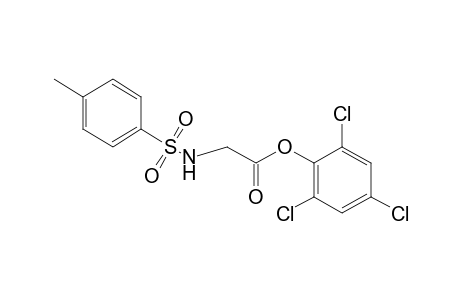 N-(p-tolylsulfonyl)glycine, 2,4,6-trichlorophenyl ester