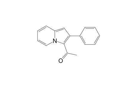 2-Phenyl-3-acetylindolizine