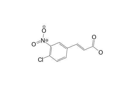 trans-4-Chloro-3-nitrocinnamic acid
