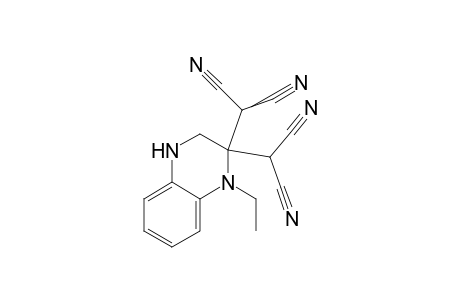 1-Ethyl-2,2-di(dicyanomethyl)-1,2,3,4-tetrahydro-1,4-benzodiazine