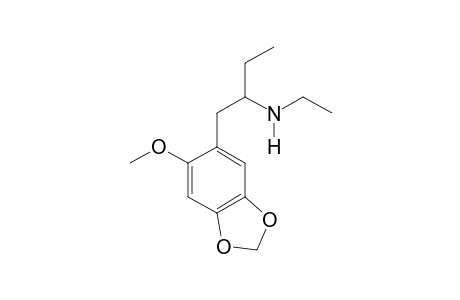 N-Ethyl-1-(2-methoxy-4,5-methylenedioxyphenyl)butan-2-amine