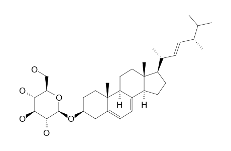 3-BETA-O-GLUCOPYRANOSYL-ERGOSTA-5,7,22-TRIENE
