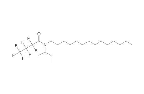 Heptafluorobutyramide, N-(2-butyl)-N-tetradecyl-