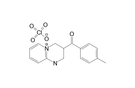 1,2,3,4-TETRAHYDRO-3-(4-METHYLBENZOYL)-2H-PYRIDO-[1,2-A]-PYRIMIDINE-HYDROPERCHLORATE