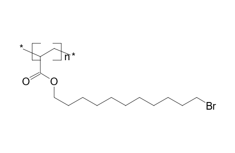 Poly(omega-bromoundecyl acrylate)