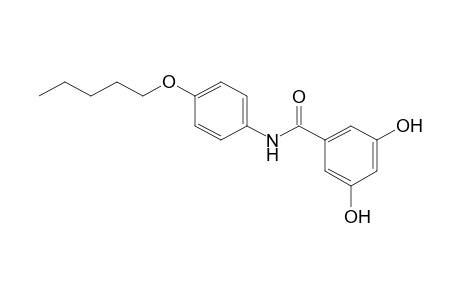 Benzamide, 3,5-dihydroxy-N-[4-(pentyloxy)phenyl]-