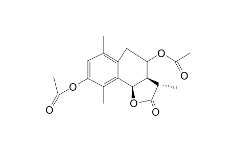 SANTONIN,(+)-A-DESMOTROPO,DIACETATE