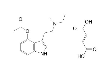 4-Acetoxy-N-methyl-N-ethyltryptamine fumarate