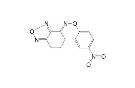 2,1,3-benzoxadiazol-4(5H)-one, 6,7-dihydro-, O-(4-nitrophenyl)oxime,(4E)-