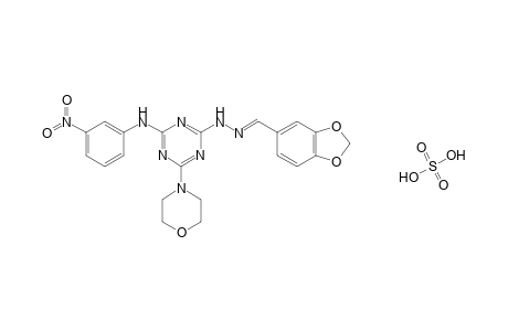2-Morpholino-4-(3-nitrophenylamino)-6-(3,4-