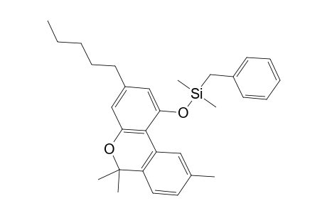 Benzyl(dimethyl)[(6,6,9-trimethyl-3-pentyl-6H-benzo[c]chromen-1-yl)oxy]silane