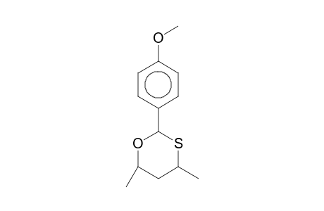 2-(4-Methoxyphenyl)-4,6-dimethyl[1,3]oxathiane