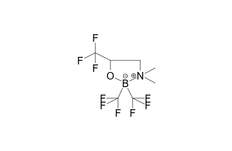 1-Oxa-2-borata-3-azoniacyclopentane, 3,3-dimethyl-2,2,5-tris(trifluoromethyl)-