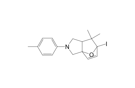 N-PARA-TOLYL-4,4-DIMETHYL-5-IODO-3A,4,5,7A-TETRAHYDRO-5,7A-EPOXYISOINDOLINE