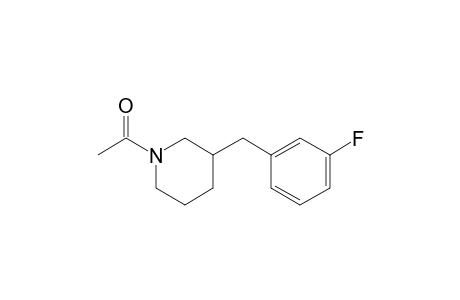 1-(3-(3-Fluorobenzyl)piperidin-1-yl)ethan-1-one