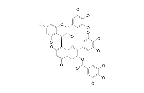 EPIGALLOCATECHIN-(4-BETA->8)-EPIGALLOCATECHIN-3-O-GALLATE