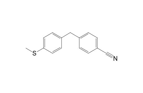 4-(4-(Methylthio)benzyl)benzonitrile