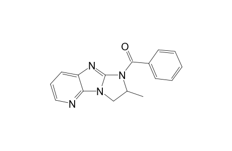 1-Benzoyl-2-methyl-2,3-dihydro-1H-imidazo[2',3' : 2,3]imidazo[4,5-b]pyridine