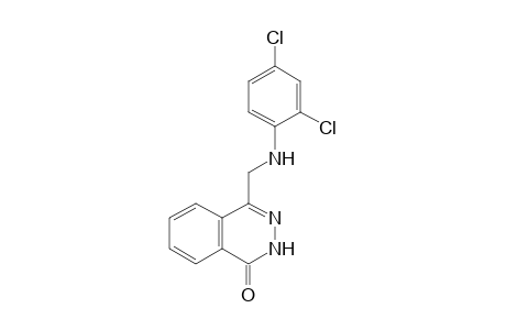 4-[(2,4-DICHLOROANILINO)METHYL]-1(2H)-PHTHALAZINONE