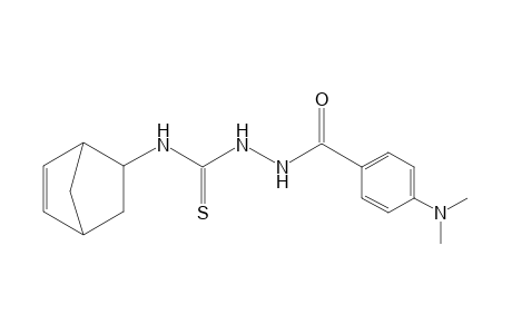 1-[p-(dimethylamino)benzoyl]-4-(5-norbornen-2-yl)-3-thiosemicarbazide