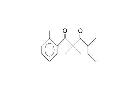 2,2,4-Trimethyl-1-(2-methyl-phenyl)-hexane-1,3-dione