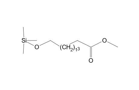 Hexadecanoic acid, 16-(trimethylsiloxy)-, methyl ester