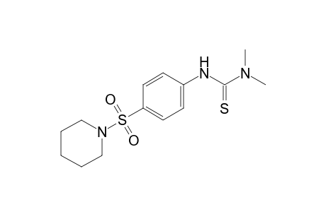 1,1-dimethyl-3-[p-(piperidinosulfonyl)phenyl]-2-thiourea