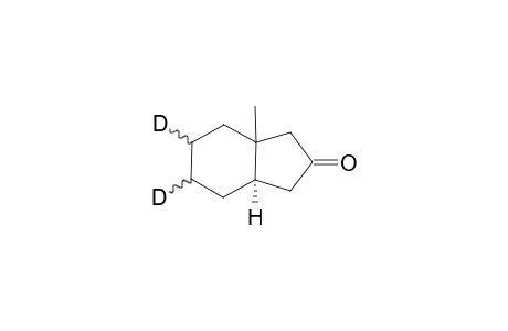 trans-8-Methylhydrindan-2-one-5,6-D2